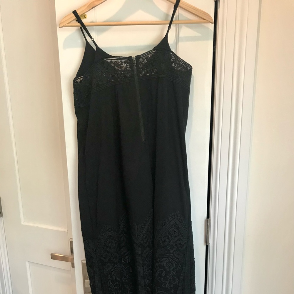 Barneys New York - Sea lace-trim Midi Dress